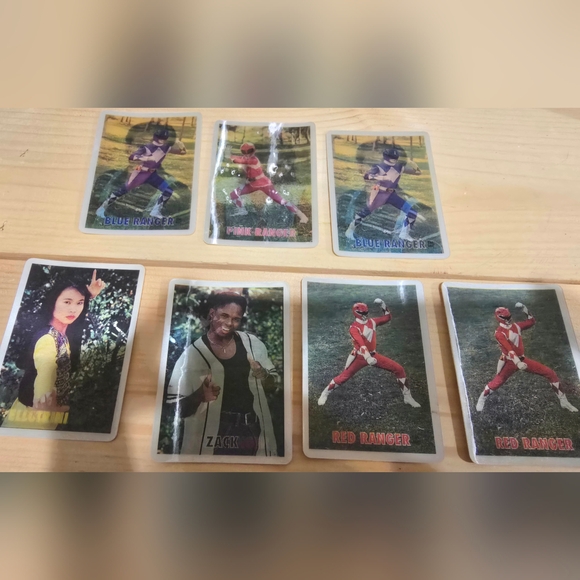 1994 Power Rangers Magic Motion Cards - Picture 1 of 3